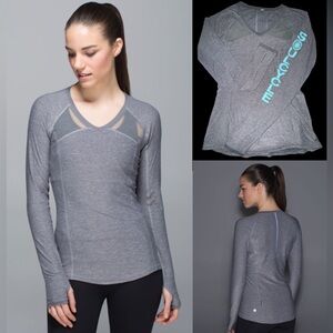 Lululemon Pace Pusher Long Sleeve *soul cycle